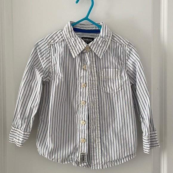 2 Boys Long sleeve button downs, 2T for $10! - Picture 2 of 3